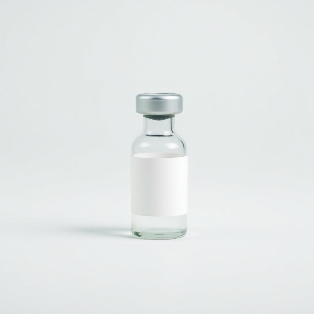 Sterile glass vial for NAD+